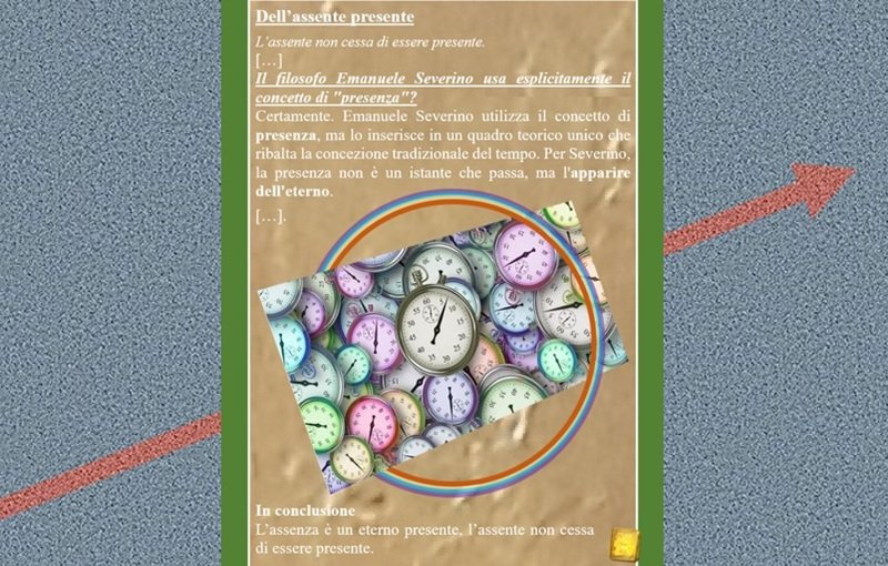 Dell’assente presente